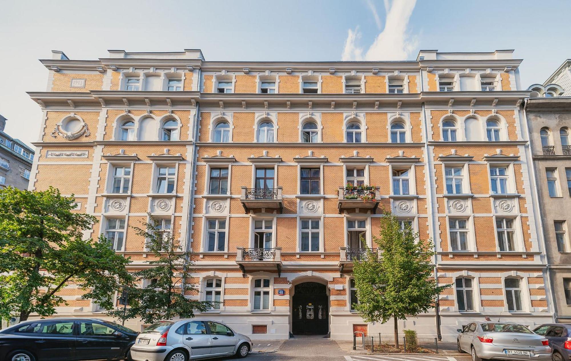 Modern Loft With Balcony Next To Mariott -600mbps Wifi Apartment Warschau