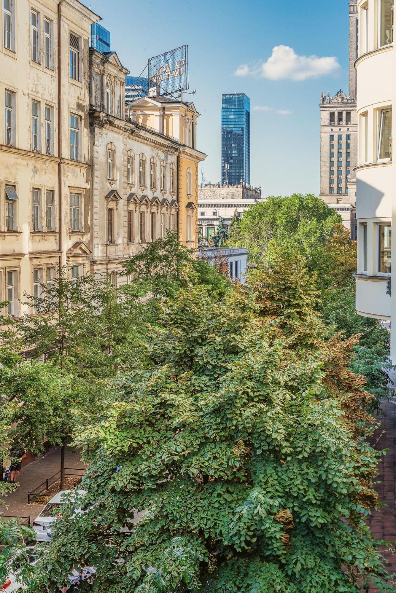 Modern Loft With Balcony Next To Mariott -600mbps Wifi Apartment Warschau